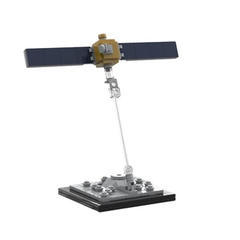 KM Kosmosa Sērija Modeli, kas Transportlīdzekļa Dubultā Novirzīšana Testa Bloku Montāža Visuma Ķieģeļi Rotaļlietas Dzimšanas dienas Dāvanas Bērniem