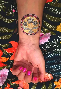 Mēness un Zvaigznes 70 ir Iedvesmojis Metāla Pagaidu Tetovējumiem, Mieru un Mīlestību, Tetovējumi, Vecuma Ūdensvīrs Boho Viltus Tetovējumiem